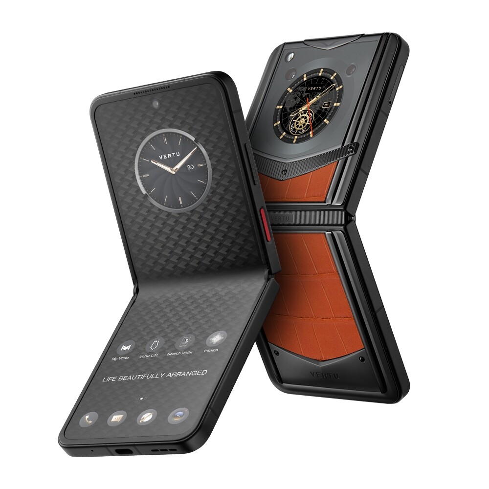 

Смартфон Vertu IronFlip, Orange Crocodile Leather Enjoyment Edition, 12 ГБ/512 ГБ, 2 Nano-SIM, черный/оранжевый