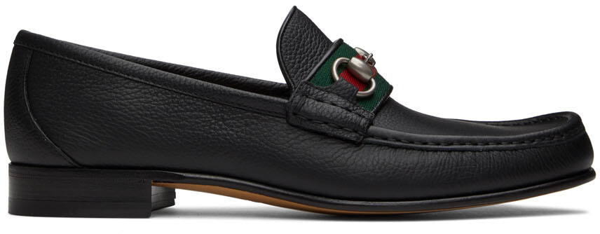 

Черные лоферы Wislet Gucci