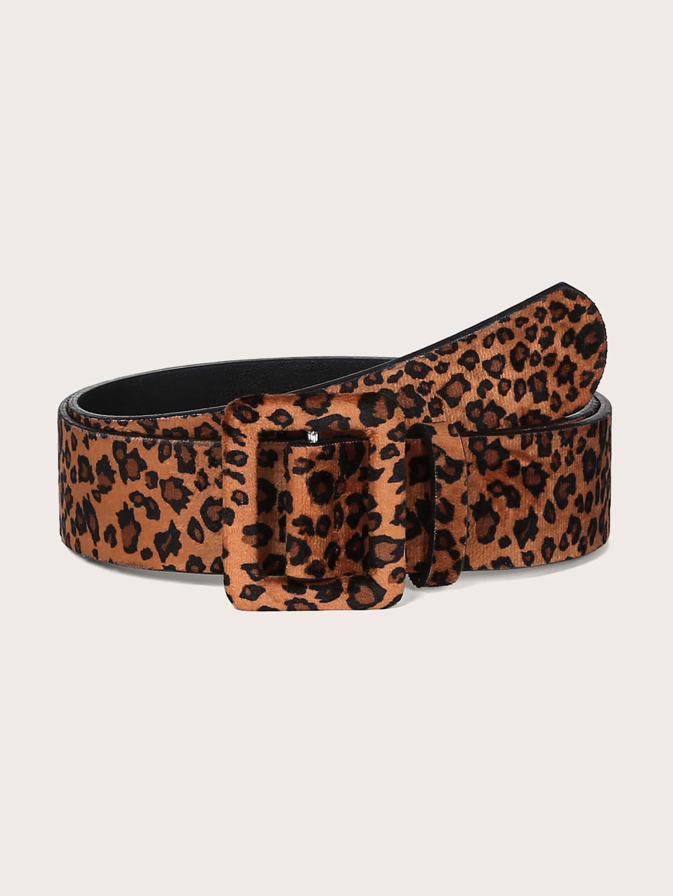 Ремень со змеиным принтом ярких цветов в стиле панк и перфоратор для джинсов, многоцветный пушистый рюкзак с леопардовым узором коричневый