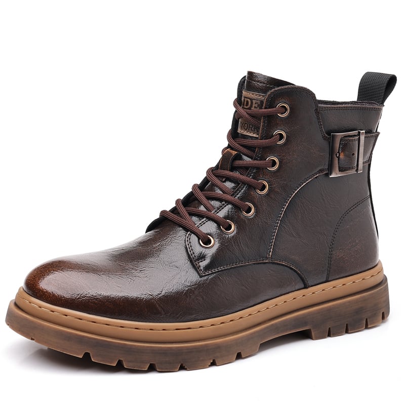 

Мужские ботинки Cahhrrn X Martin Boot Men Beige Modengpan