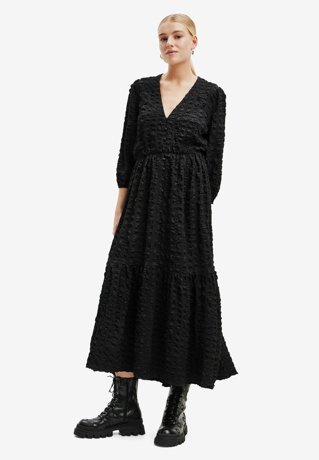 

Классическая рубашка Desigual TEXTURED, черный