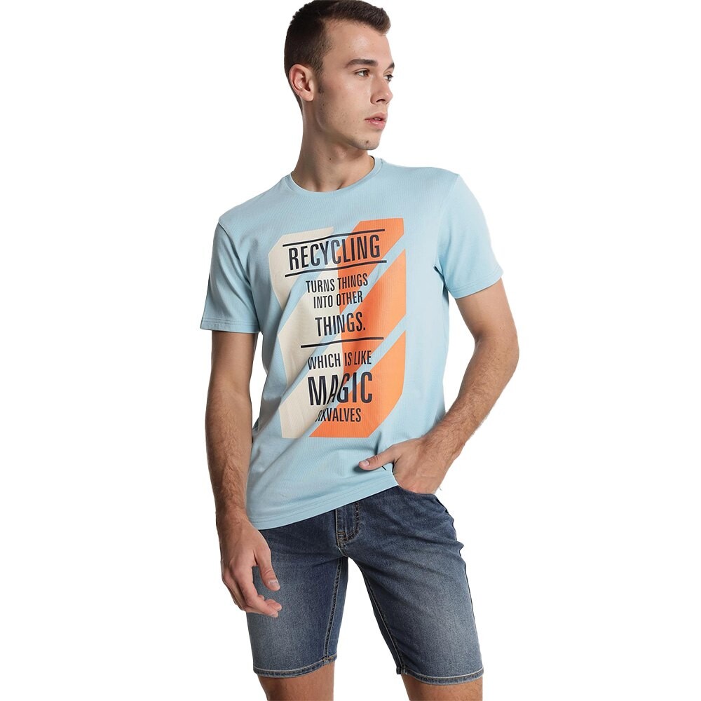 

Футболка Six Valves Recycling Magic T-shirt, синий