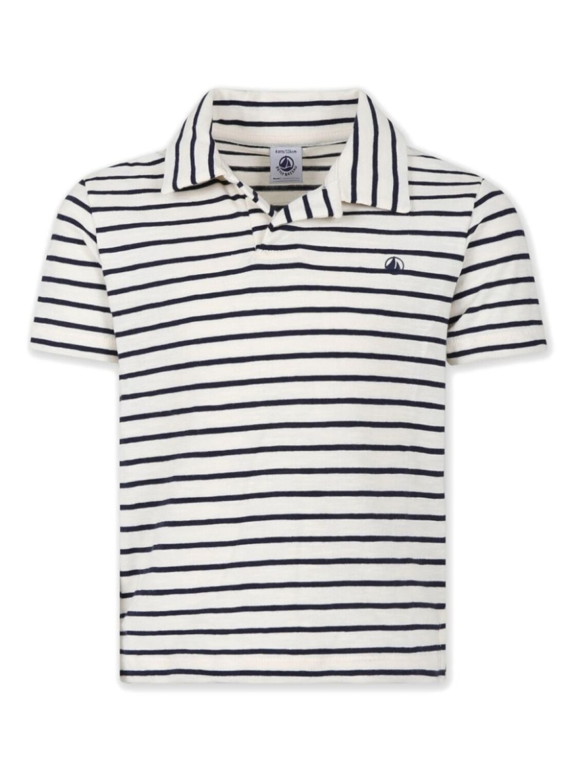 

Рубашка поло в полоску Petit Bateau, бежевый