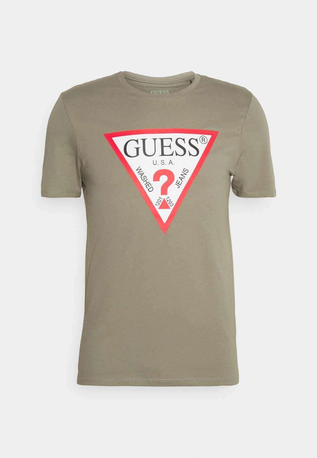 

Футболка с принтом Guess, серо-коричневый
