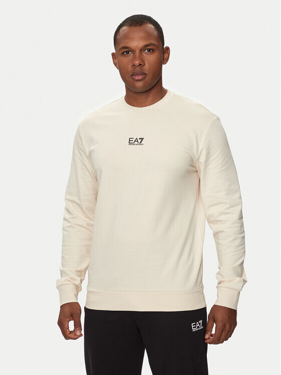 

Толстовка regular fit Ea7 Emporio Armani, бежевый