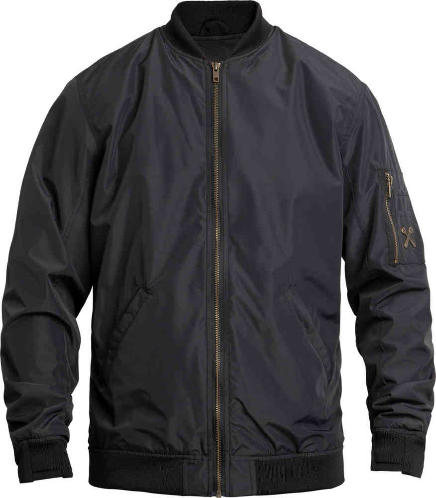 Текстильная куртка для летного мотоцикла John Doe, черный цена и фото