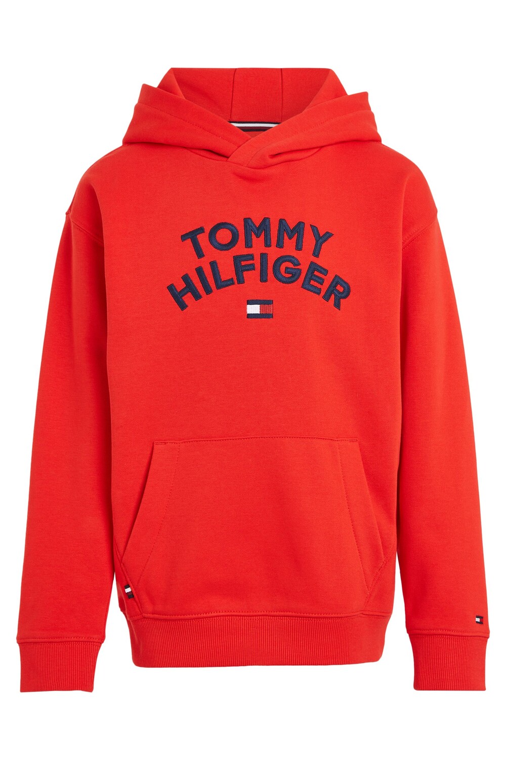 Детская толстовка с флагом Tommy Hilfiger, красный детская футболка корги с флагом россии 140 красный