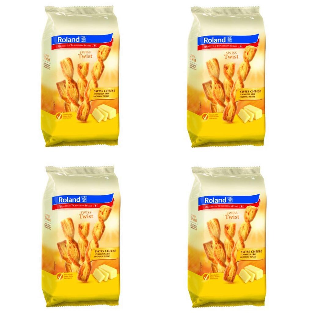 

Палочки из сырного теста Roland Swiss Twist, 100 г, 4 шт. Genuport Trade Gmbh