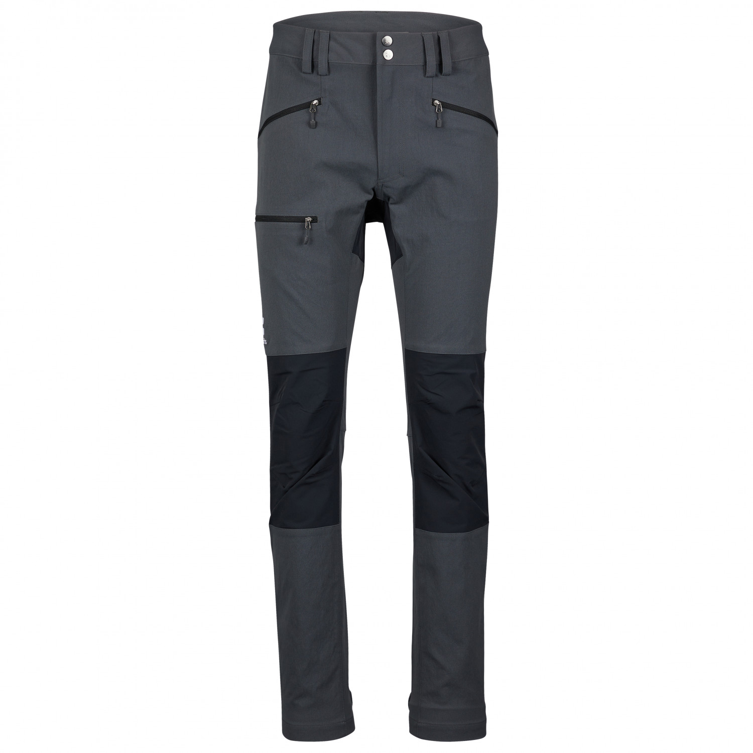 цена Трекинговые брюки Haglöfs Mid Slim Pant, цвет Magnetite/True Black