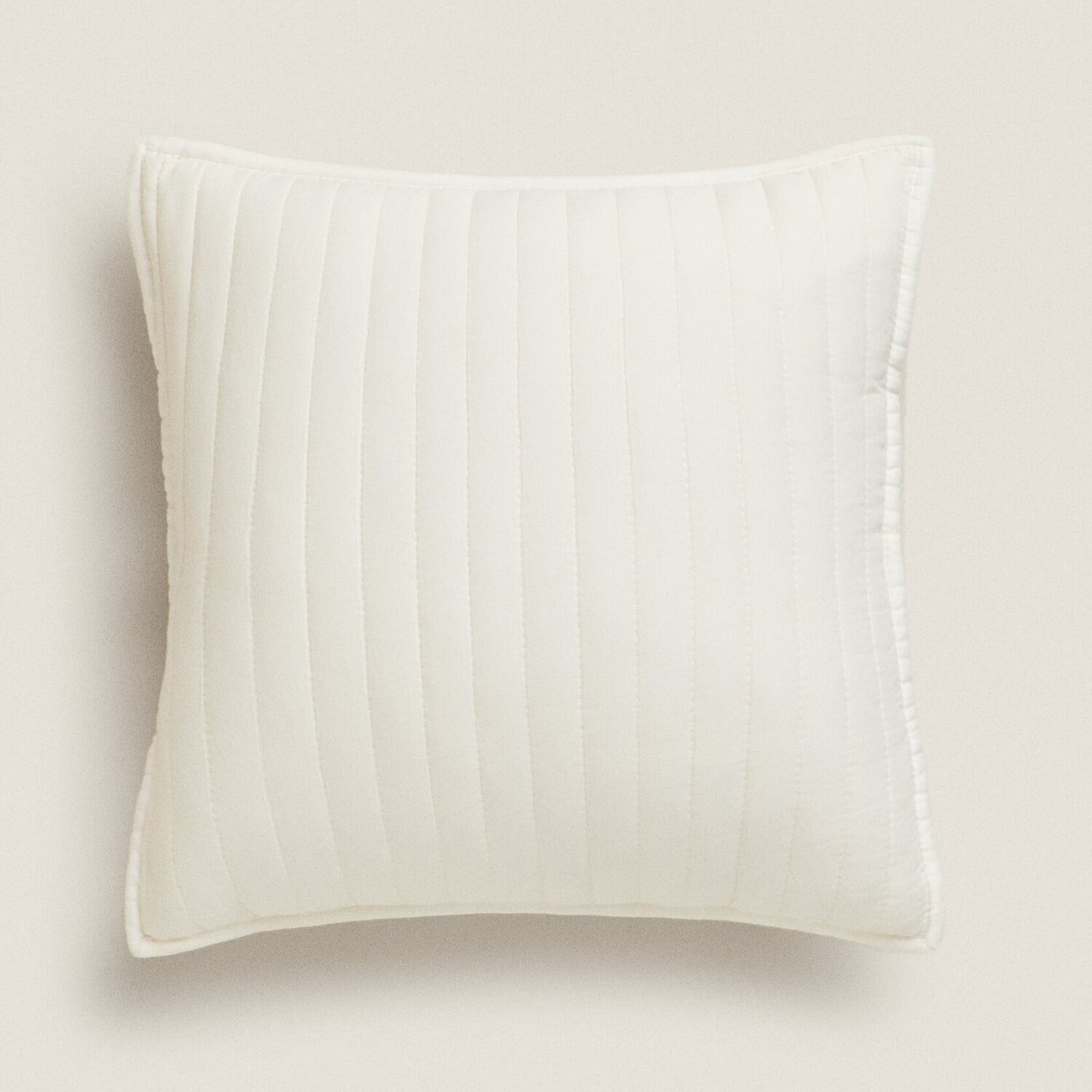 

Чехол для подушки Zara Home Striped, кремовый