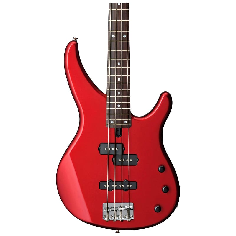 Yamaha TRBX174 4-струнная красная металлическая бас-гитара TRBX174RM