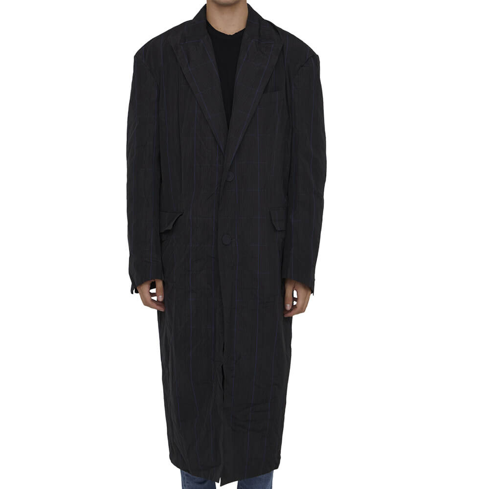 

Плащ Balenciaga Nylon, серый