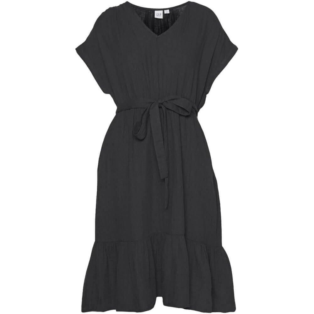 

Платье Gap Tall Tie Waist, черный (Размер L)