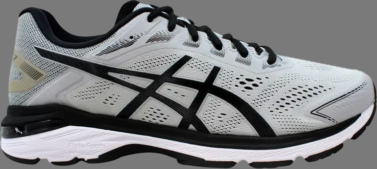 Лимитированные кроссовки gt 2000 7 'mid grey' Asics, серый - фото