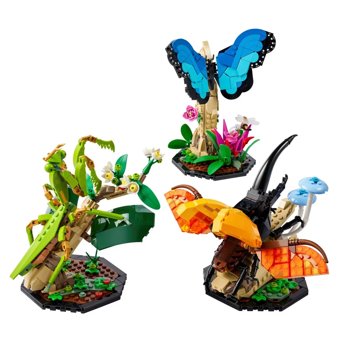 Конструктор Lego Ideas The Insect Collection 21342, 1111 деталей lego ideas 21342 коллекция насекомых