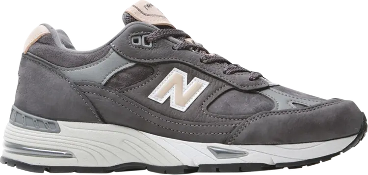 

Кроссовки New Balance Wmns 991 Made In England 'Dark Grey', серый