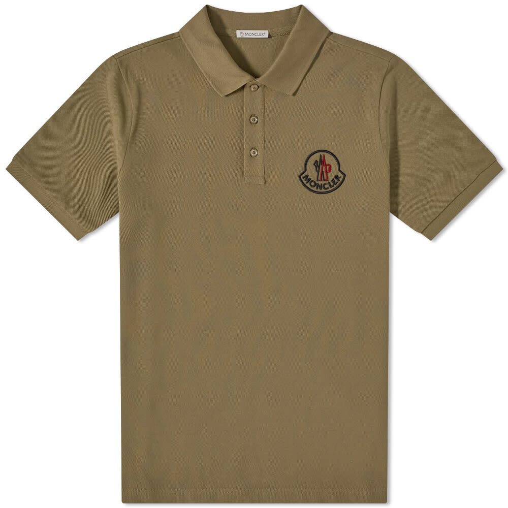 

Футболка Moncler Macro Logo Polo, Коричневый