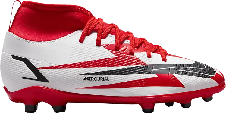 

Бутсы Nike Mercurial Superfly 8 Academy CR7 MG PS 'Chile Red', красный