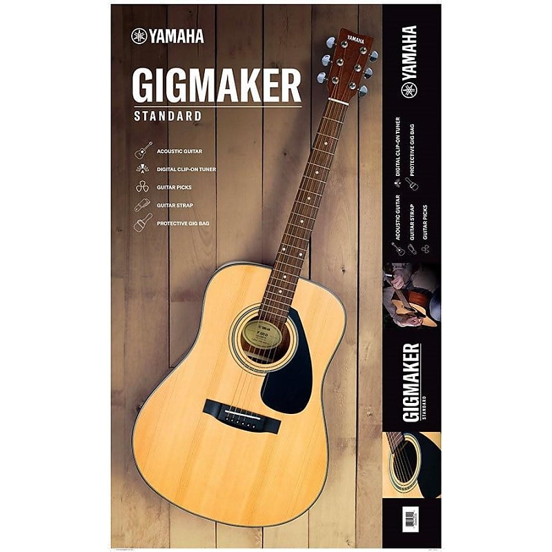 Комплект стандартной акустической гитары Yamaha GigMaker Yamaha GigMaker Guitar Pack цена и фото