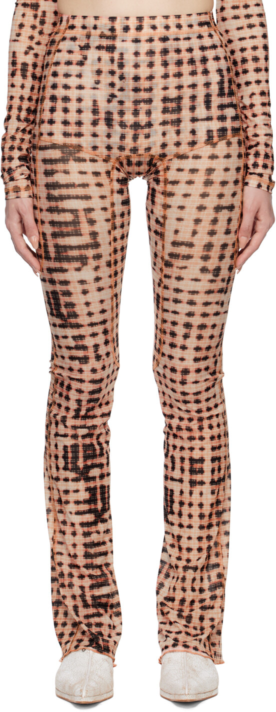 

SSENSE Эксклюзивные розовые брюки Halcyon KNWLS, Розовый