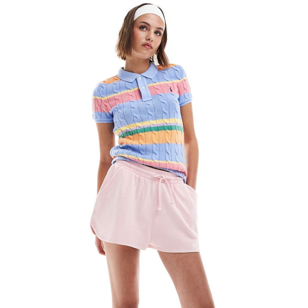 

Шорты Asos Design Sweat Runner, розовый