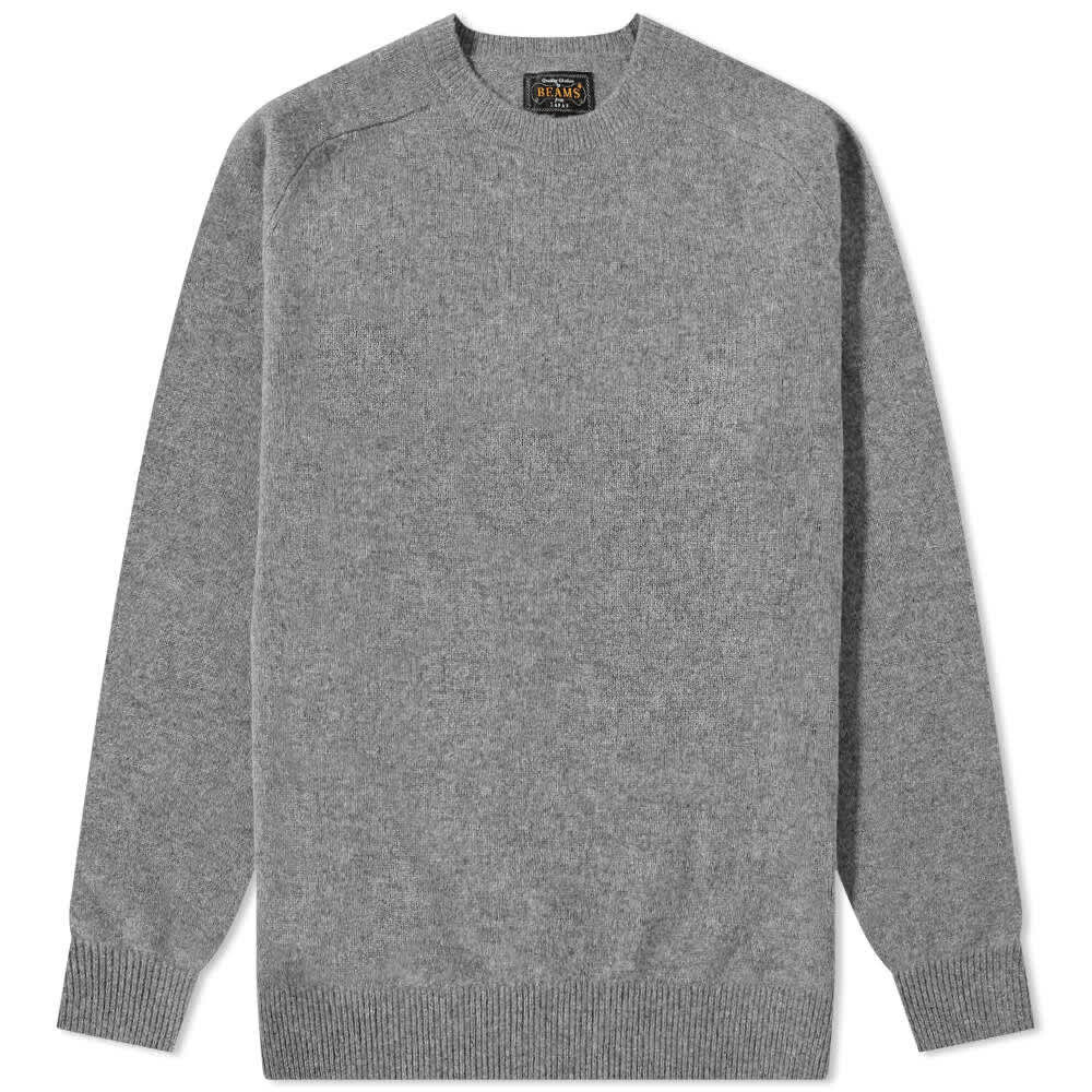 

Джемпер Beams Plus 9G Crew Knit, Серый