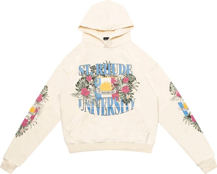 

Худи Rhude St. Rhude University Hoodie 'Vintage White', кремовый