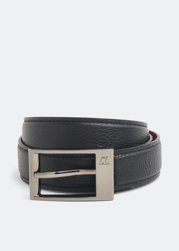 

Ремень CHRISTIAN LOUBOUTIN Bizbelt belt, черный