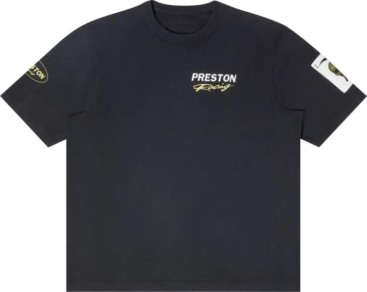 

Футболка Heron Preston Preston Racing T-Shirt 'Black', черный