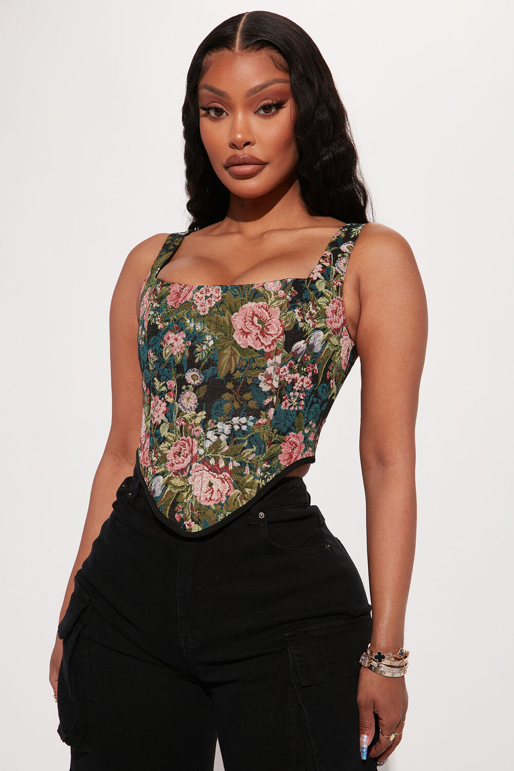 

Топ Fashion Nova GW22C1369, черный