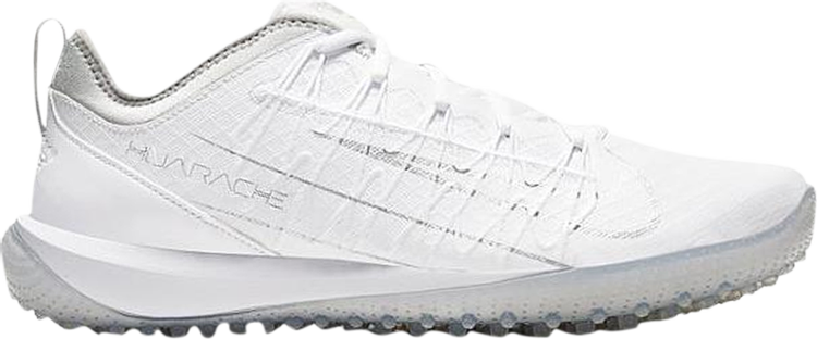 

Кроссовки Nike Alpha Huarache 7 Pro TF LAX 'White Metallic Silver', белый