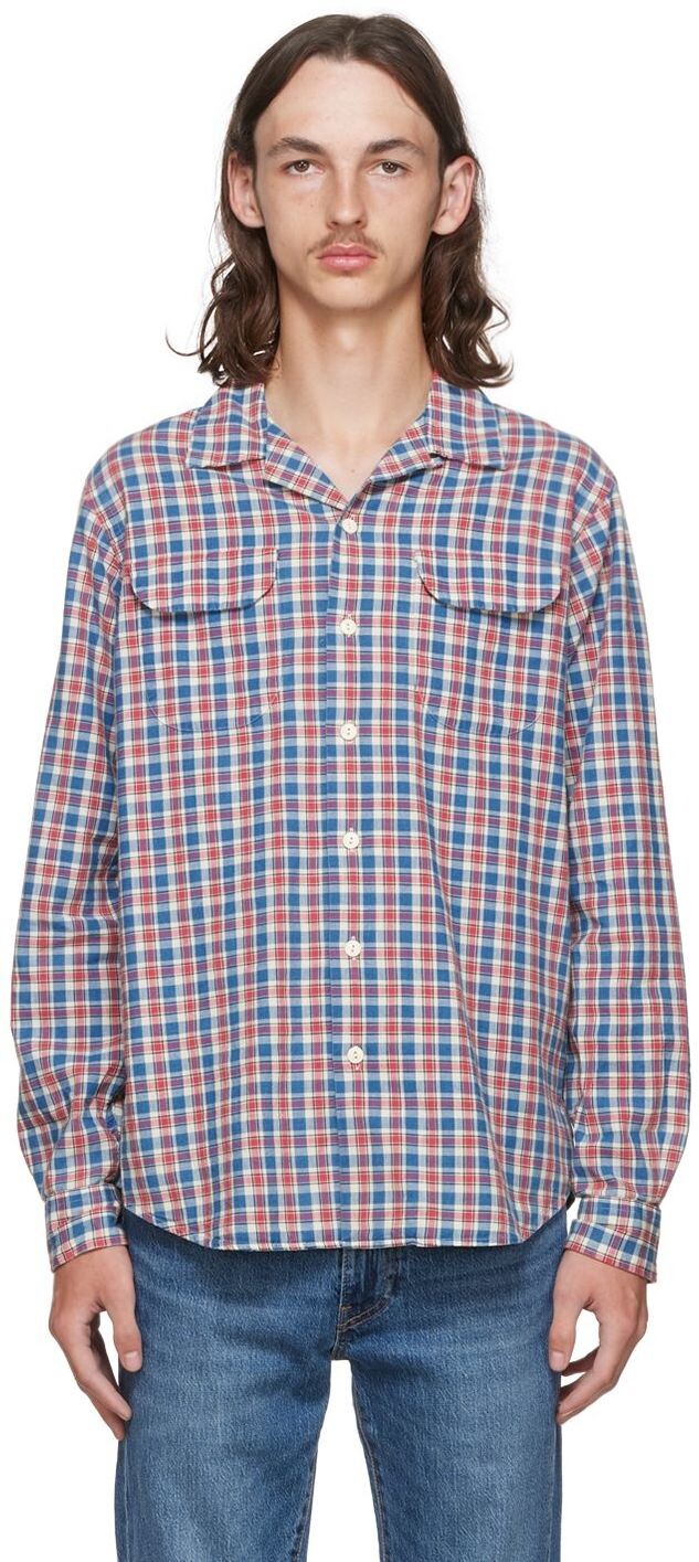

Красная хлопковая рубашка Polo Ralph Lauren