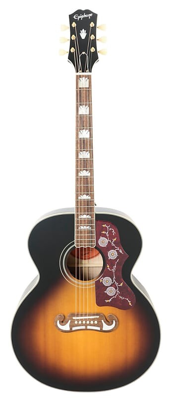 

Epiphone J-200 Aged Vintage Sunburst Gloss