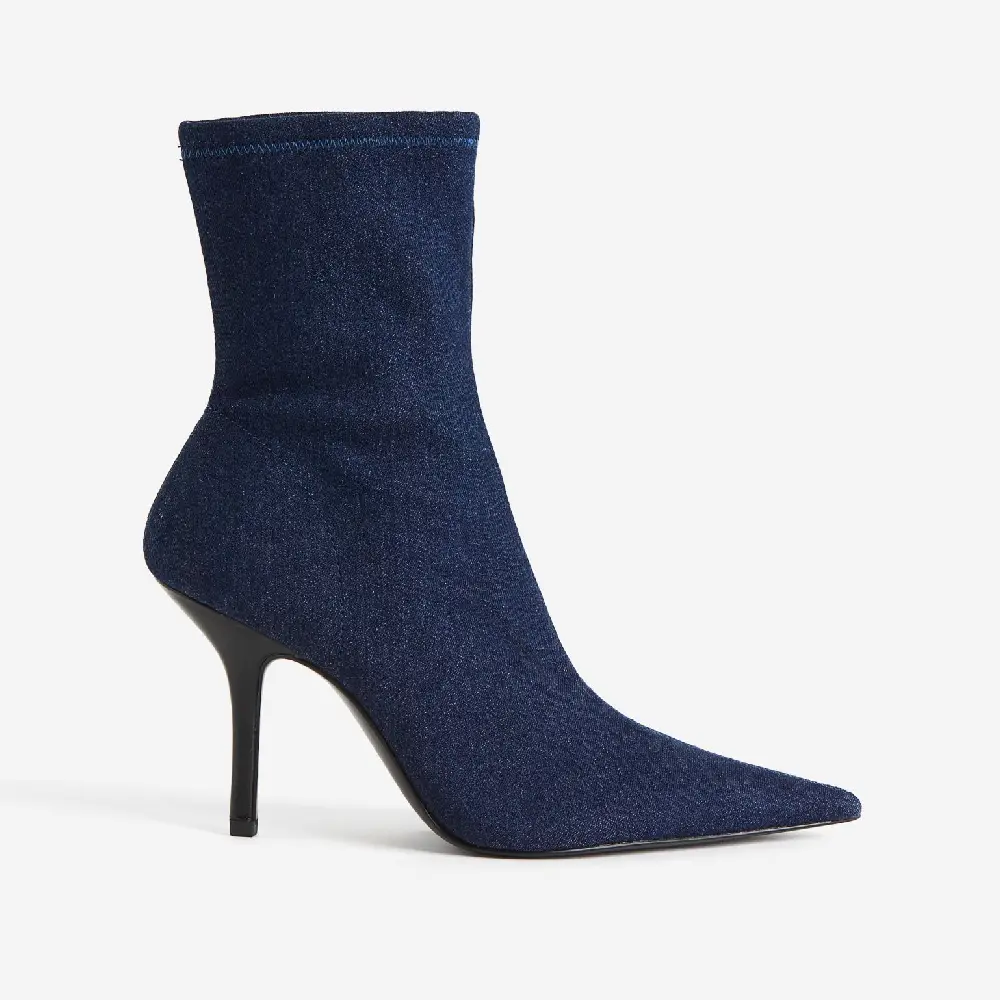 

Ботильоны H&M Long Heeled, темно-синий