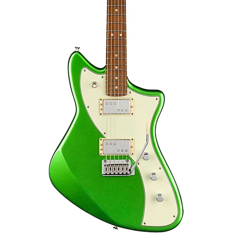 Электрогитара Fender Fender Player Plus Meteora HH Pau Ferro Fingerboard Electric Guitar Cosmic Jade 2023 - Cosmic Jade