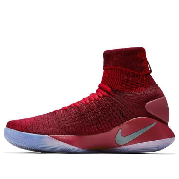 

Кроссовки hyperdunk 2016 flyknit Nike, красный