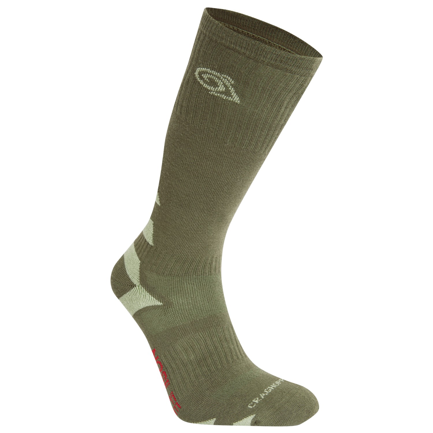 Походные носки Craghoppers Nosilife Adventure Socken, цвет Wild Olive/Bud Green