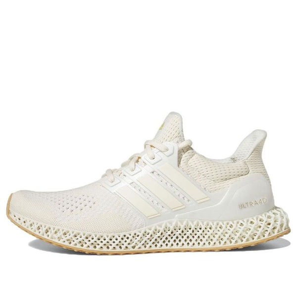 

Кроссовки adidas Ultra 4D Running Shoes 'Wonder White Gold Metallic', белый