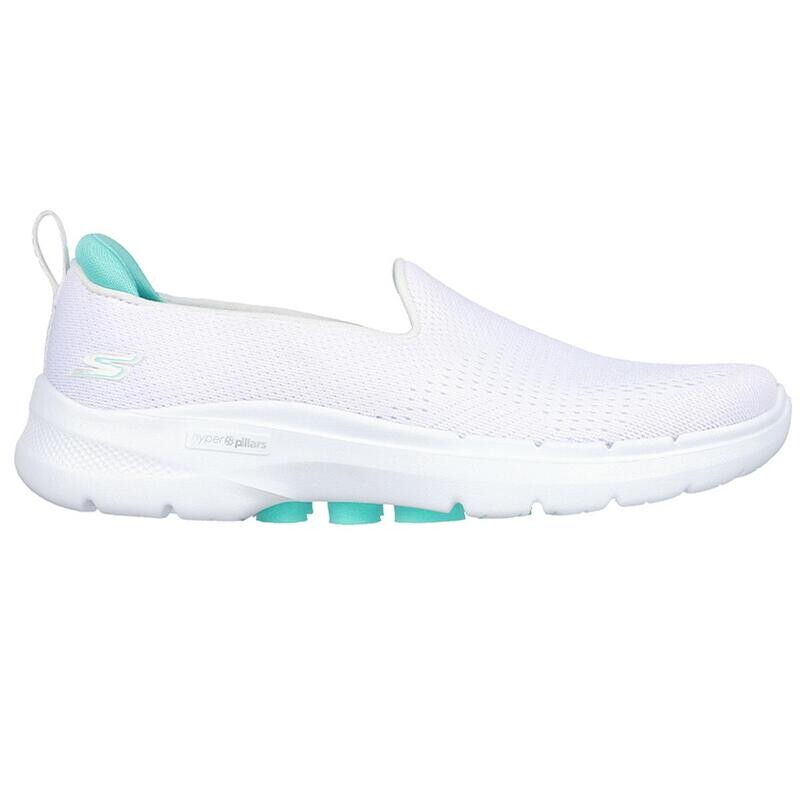 Женские прогулочные кроссовки Skechers 124571_WTQ Белый без шнурков