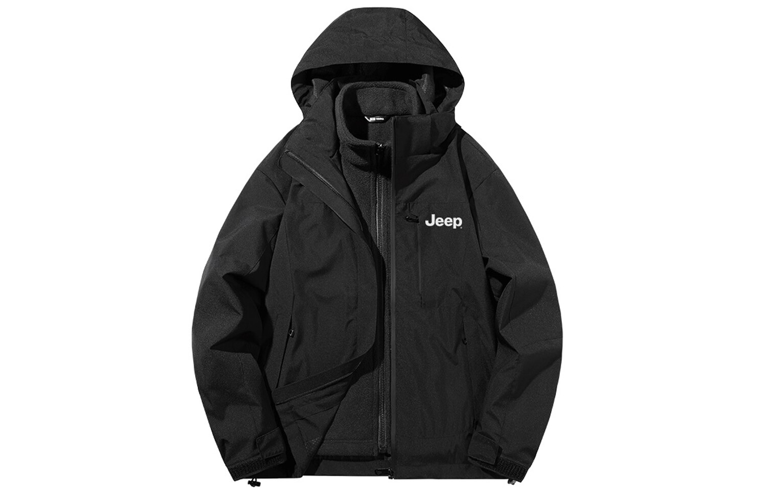 

Куртка унисекс Jeep, цвет Obsidian Black