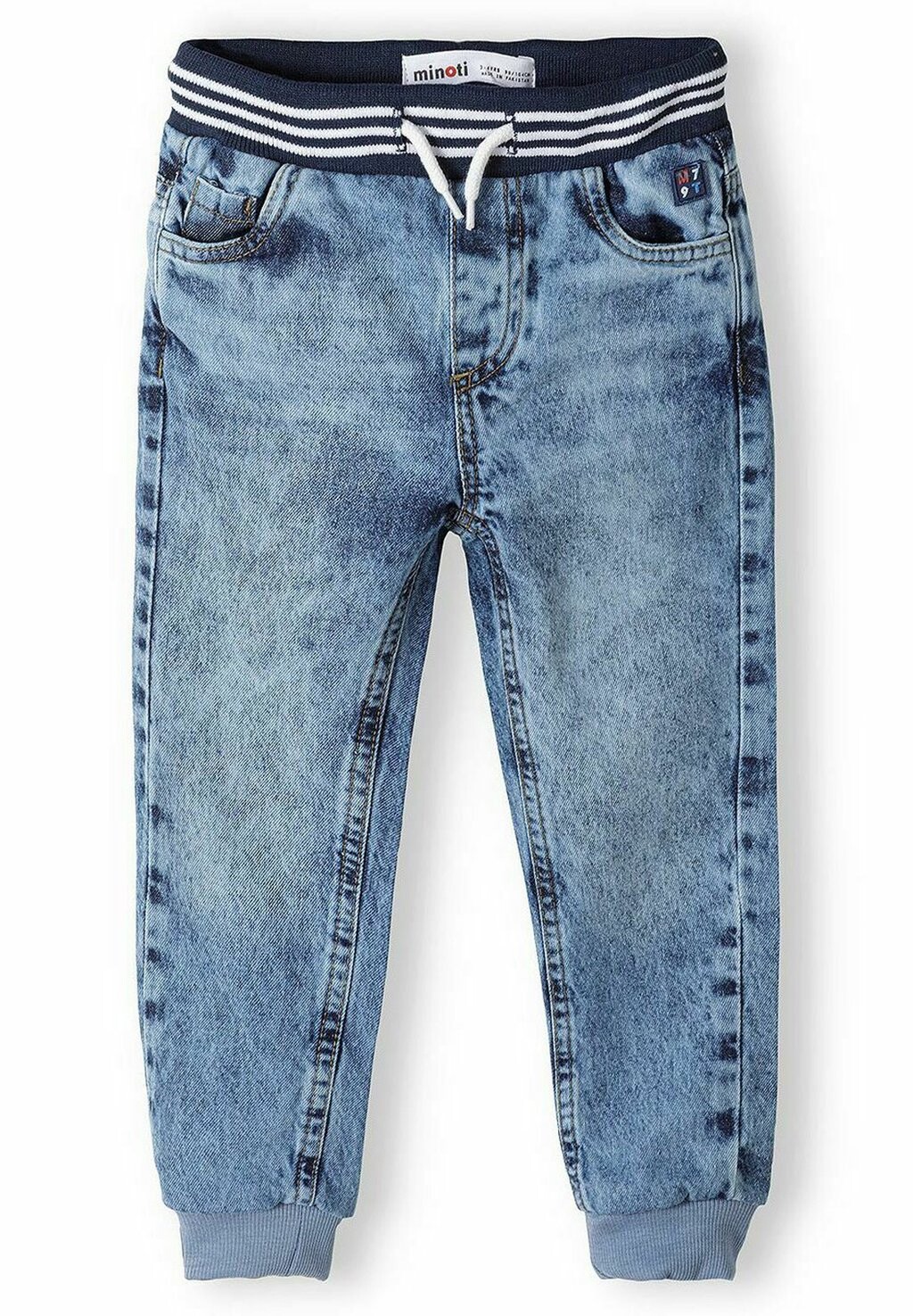 

Джинсы узкого кроя ELASTICATED WAIST MINOTI, цвет blue denim