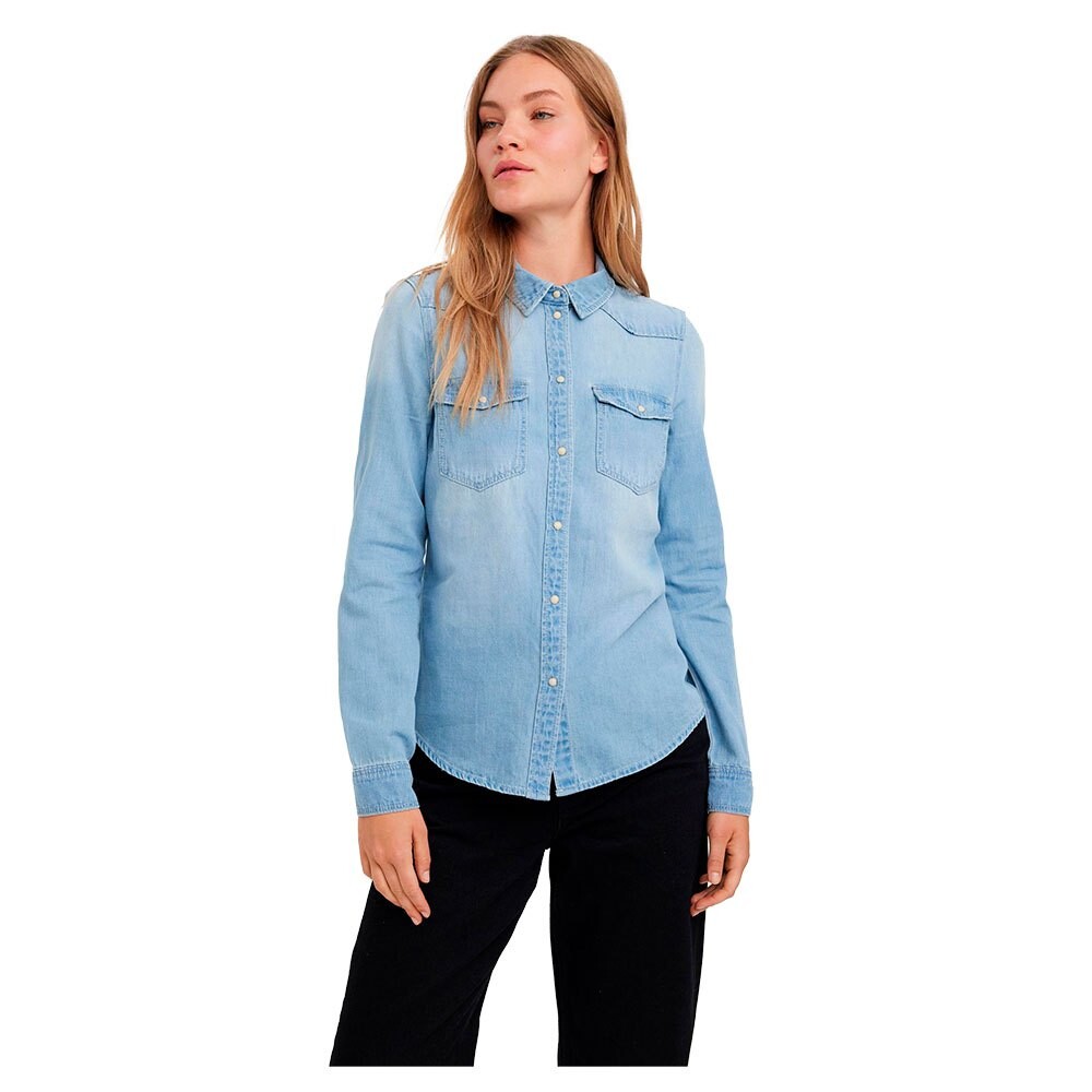 

Рубашка с длинным рукавом Vero Moda Maria, синий