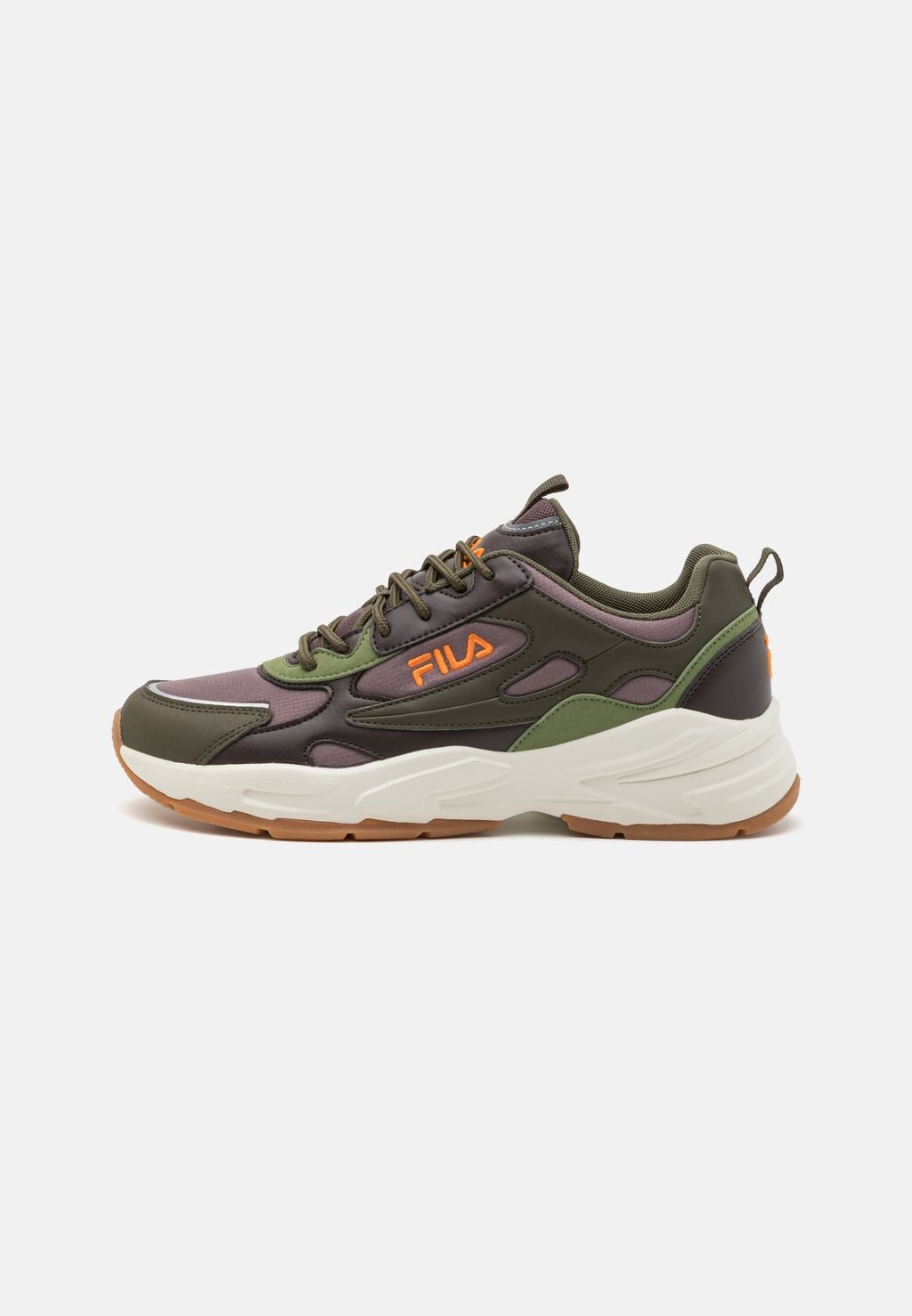 

Кроссовки Fila Novarra Unisex, сливово-трюфельный / масло-зеленый