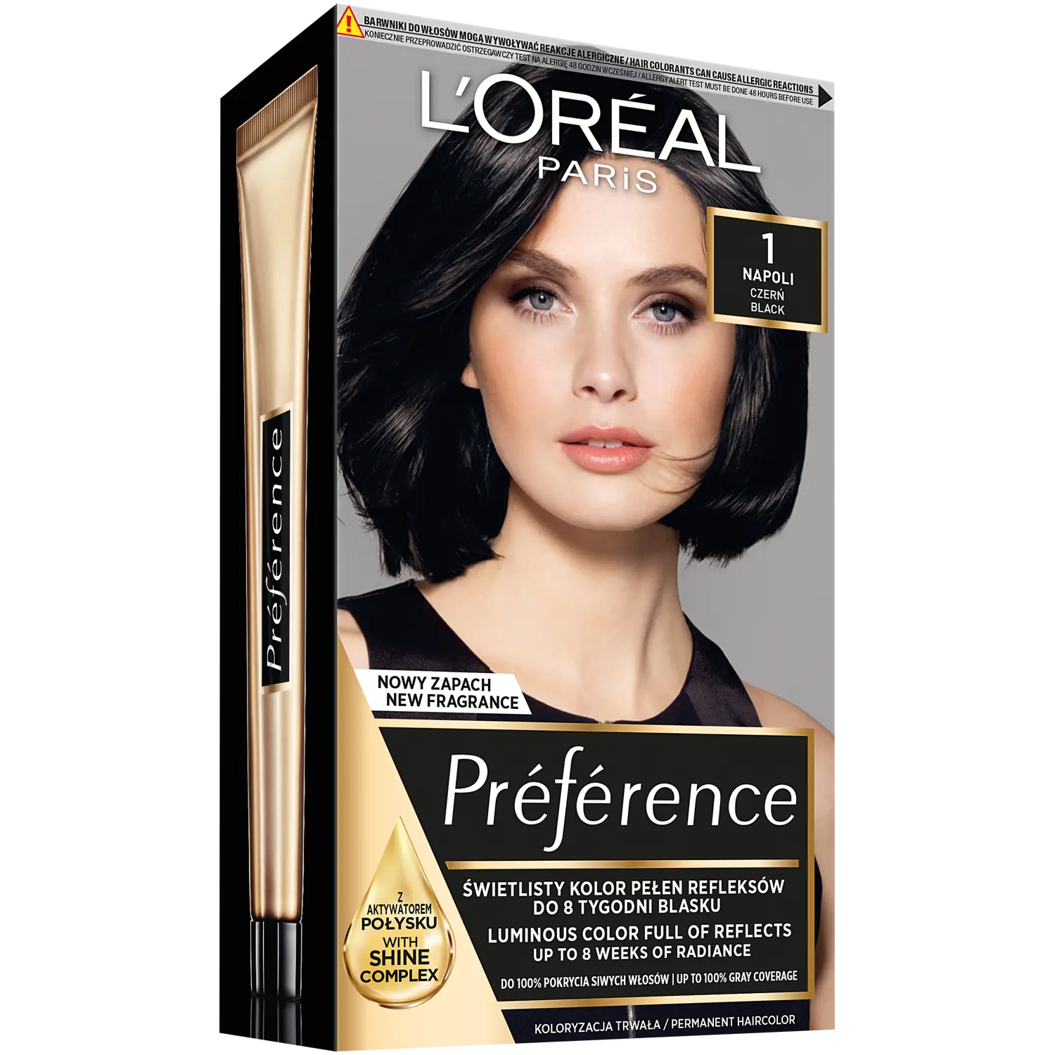 

L'Oréal Paris Preference краска для волос 1 наполи, 1 упаковка