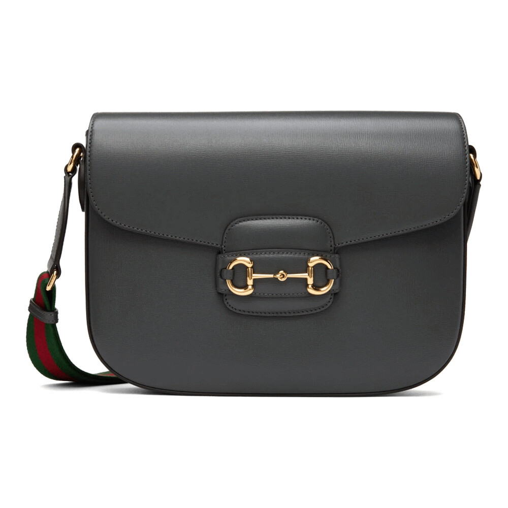 

Сумка Gucci Horsebit 1955, серый