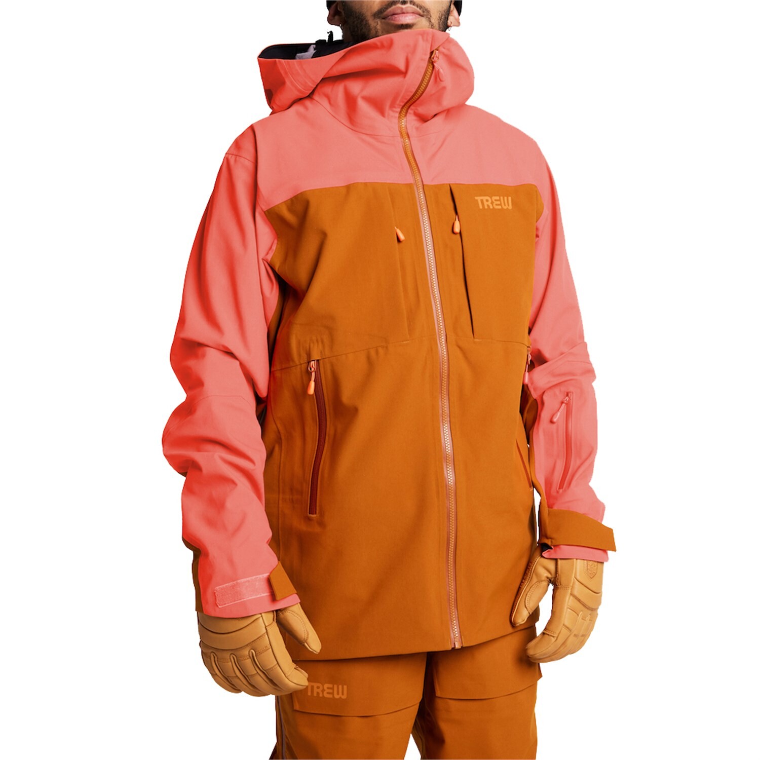 

Куртка Trew Gear, розовый / коричневый