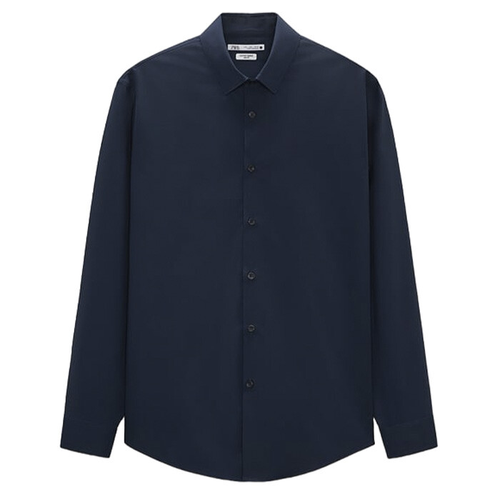 

Рубашка Zara Active, морской синий