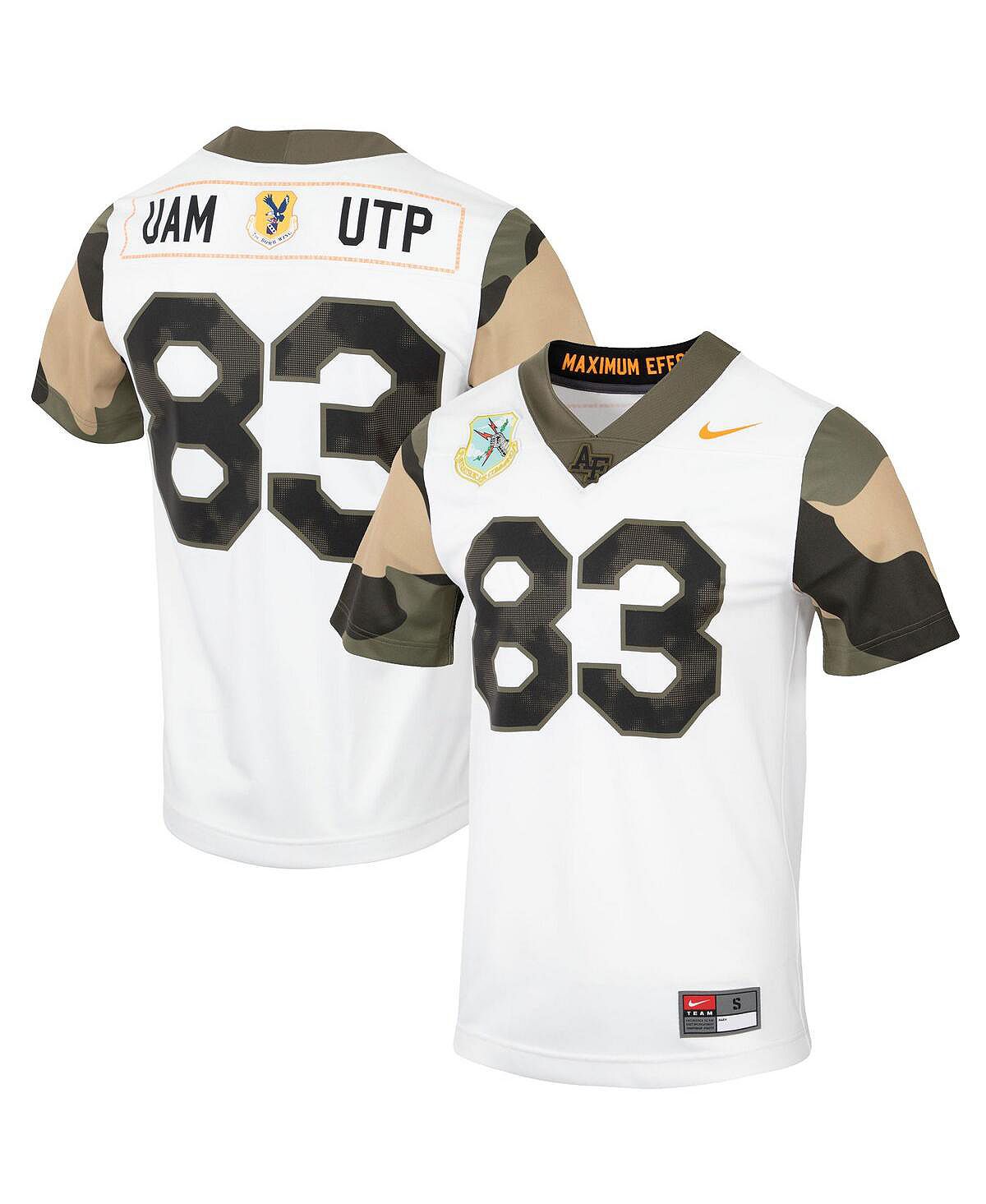 Футболка Nike Men's Number 83 White Air Force Falcons Special Game, белый