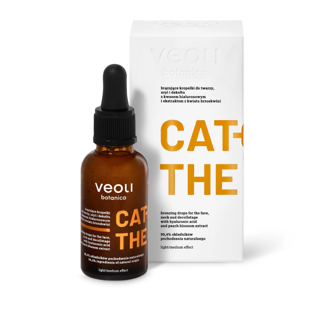 Veoli Botanica Catch The Sun бронзирующие капли для лица, шеи и декольте 30мл