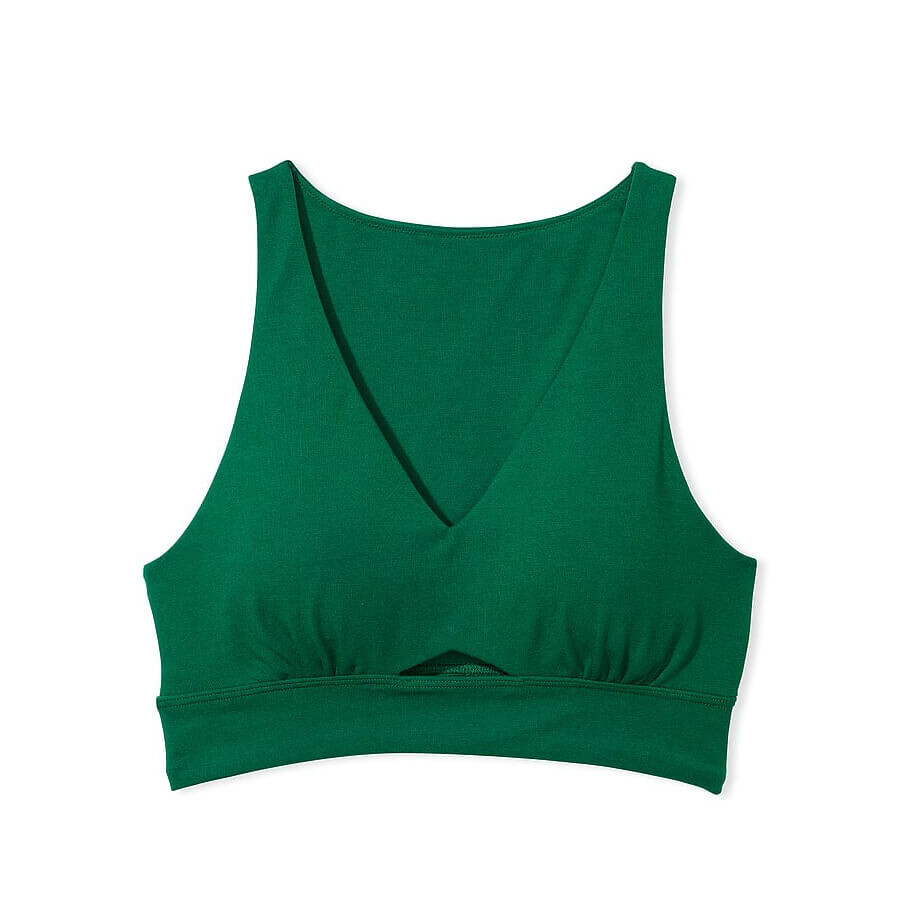 

Топ Victoria's Secret Cotton Cutout Longline, зеленый